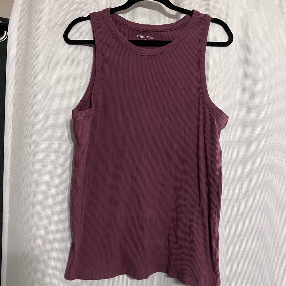 Maurice’s ribbed tank
